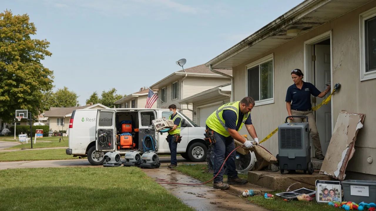 Water Damage Restoration in Marengo, IL near me